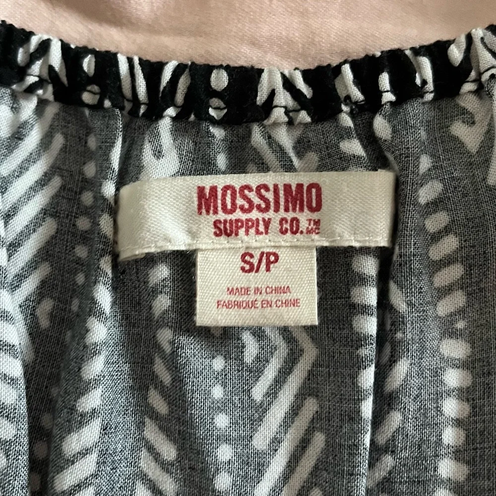 Mossimo Geometric Aztec Print Cami Romper - Picture 5 of 6